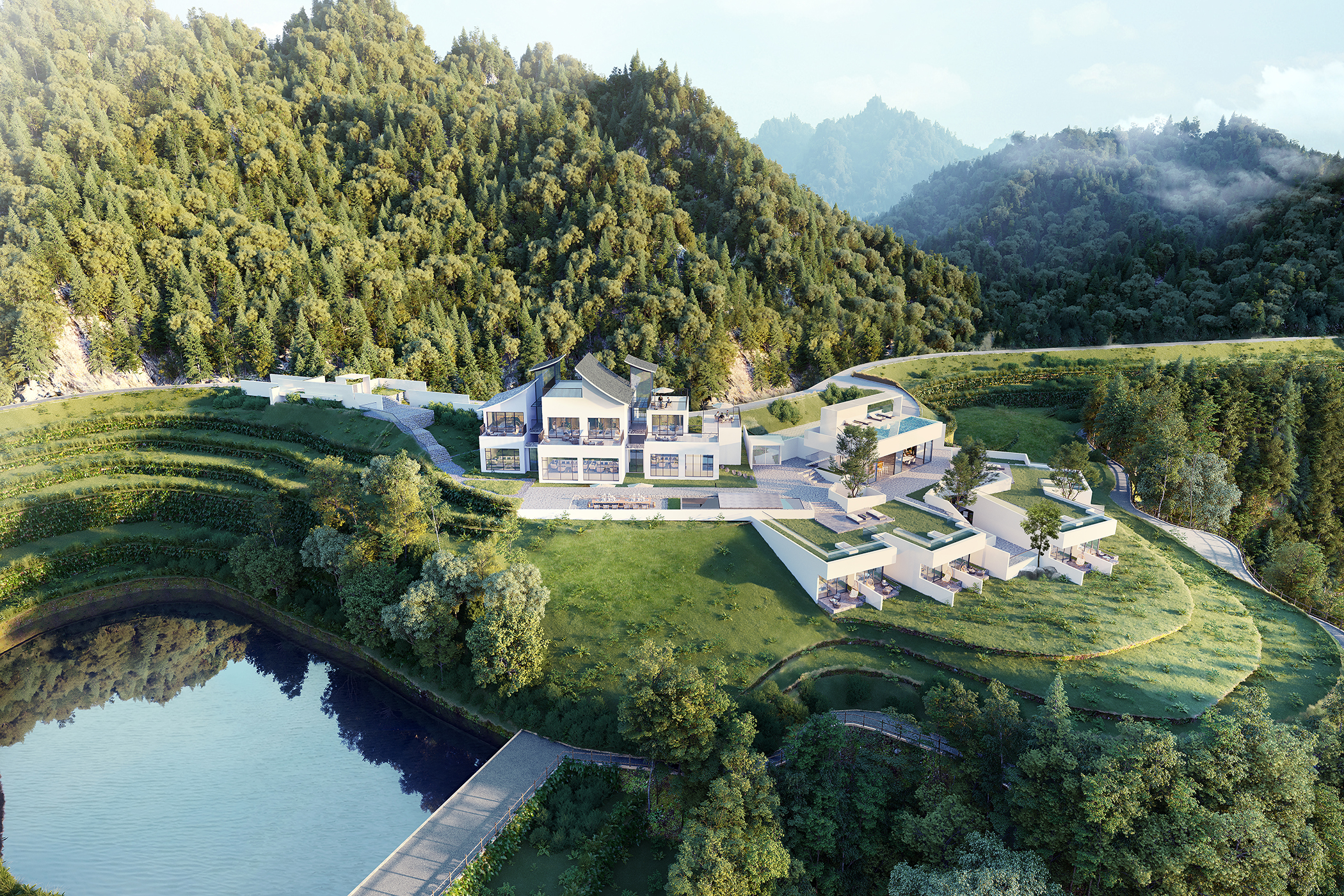 中国最美云雾之乡·骑龙坳